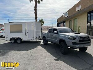 Ready to Outfit 2021 Haulmark Utility 7' x 14' Empty Food Concession Trailer