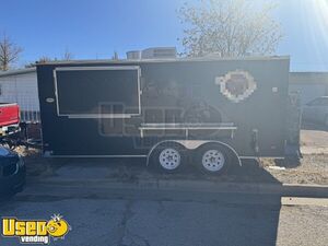 2013 7' x 15' Wells Cargo Kitchen Food Concession Trailer w/ 2001 Chevrolet 2500HD Truck