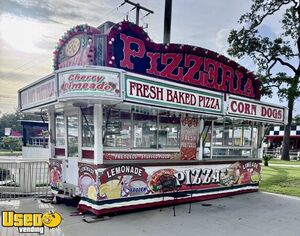 Eye Catching - Carnival Style Concession Trailer | Commercial Pizza Trailer