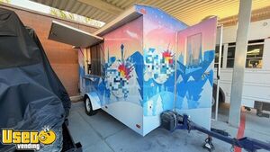 Turnkey - 2003 6' x 12' Sno Pro Shaved Ice Trailer | Snowball Concession Trailer