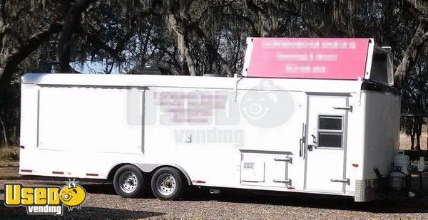 2010 - 24' BBQ Concession Trailer Mobile Kitchen