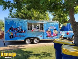 Turnkey - 2021 6' x 20' Rolled Ice Cream Trailer | Concession Trailer