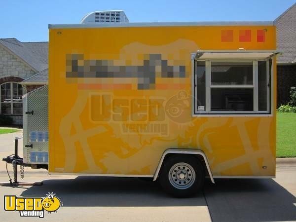 8.5' x 12' Food Concession Trailer