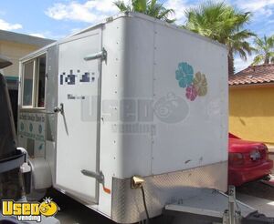 Well Equipped 2010 5.5' x 10.5' Shaved Ice Trailer | Snowball Concession Trailer