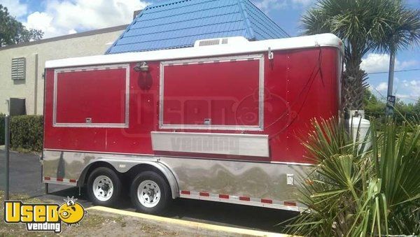 2005 - 16' x 7' Horton Hauler Food Concession Trailer