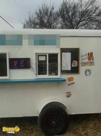 Used 12' Snow Cone/Smoothie/Coffee Trailer