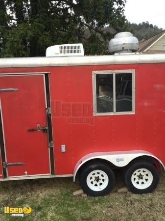 7' x 14' Food Concession Trailer