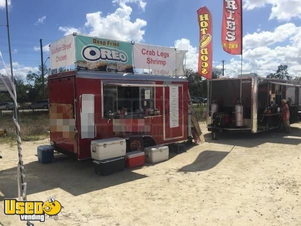 2016 - 7' x 14' TURNKEY Food Concession Trailer