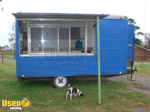 12 x 7 Concession Trailer