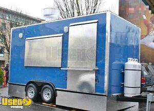 L&I Approved Kitchen Food Trailer with Fire Suppression System | Concession Trailer