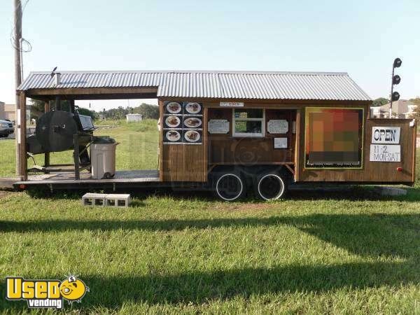 30' BBQ Concession Trailer