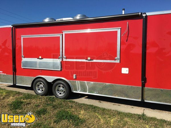 2016 - 8.5' x 24' Food Concession Trailer