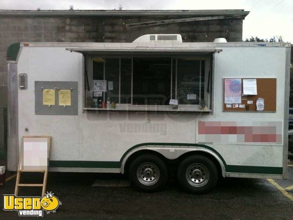 17' x 8' Turnkey Custom-Built Food Concession Trailer / Mobile Kitchen