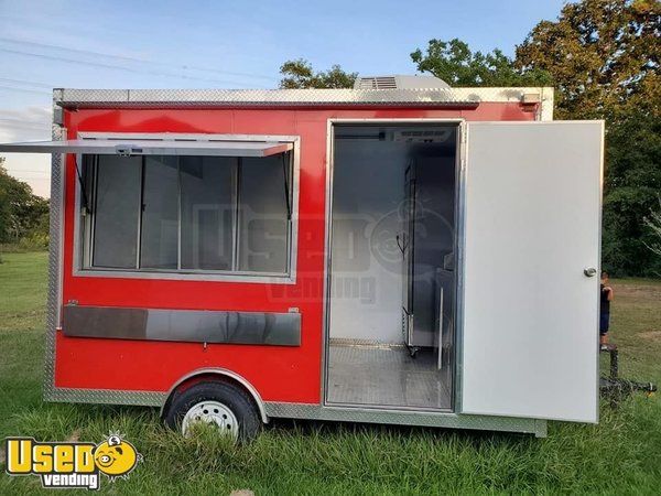 Nice and Clean 8' x 12' Food Concession Trailer / Sparkling Mobile Food Unit