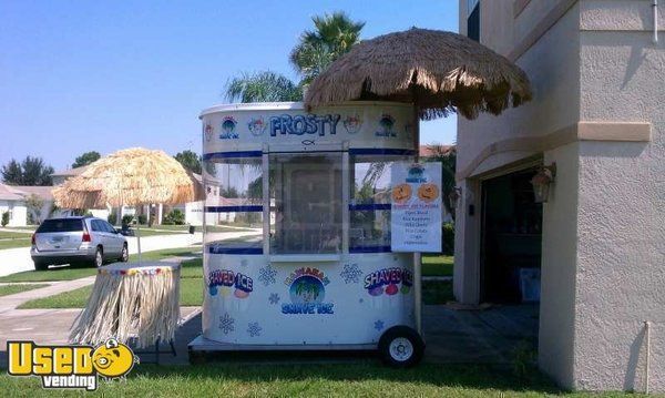 2005 - 5 x 8 x 9 Snowie Shaved Ice Mobile Concession Stand