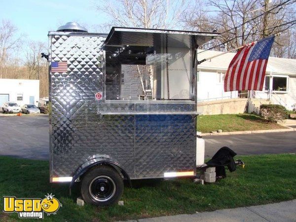 5 x 7 Diamond Plated Trailer