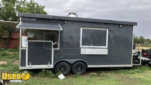 Custom Built - 2022 8.5' x 20' Barbecue Food Concession Trailer with 6' Porch