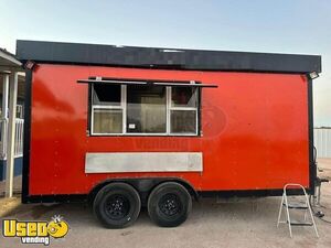 Like New - 2023 8' x 18' Kitchen Food Trailer with Fire Suppression System