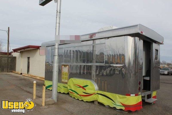 20' x 8' Aluminum / Steel Food Concession Trailer