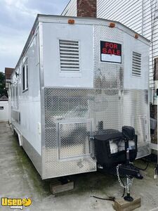 Rebuilt - 8' x 19' Kitchen Food Concession Trailer with Bathroom