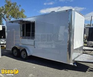 NEW 2024 - 7.5' x 16' Food Concession Trailer | Mobile Food Unit