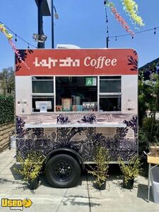 FULLY PERMITTED w/ A Grade - 2023 7.5' x 8' Solar-Powered Coffee Concession Trailer