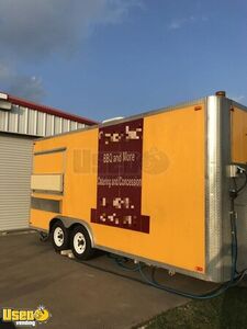 2011 - 7.5' x 18' Southwest Mfg Mobile Kitchen Food Concession Trailer