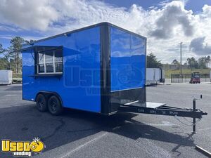 NEW - 2025 8.5' x 16' Quality Cargo Kitchen Food Trailer with Fire Suppression System