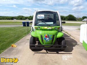 2007 Electric GEM Snowball Truck with 2001 Rino Transport Trailer