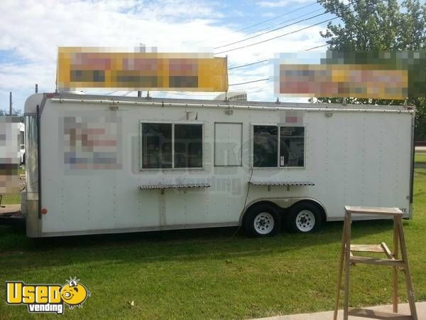 8' x 20' Food Concession Trailer