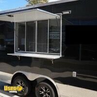 2022 - 8.5' x 14' Coffee Espresso Concession Trailer