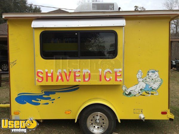 Sno-Pro Shaved Ice Snowball Concession Trailer