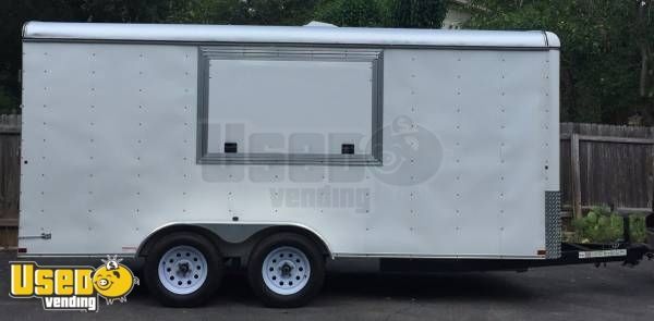 2013 7' x 16' Food Concession Trailer