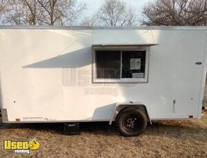 Brand New 2022 Look 6' x 14' Empty Food Concession Trailer