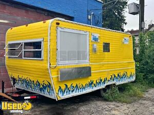 Vintage - 1970 18' Food Concession Trailer with 2024 Kitchen Build-Out