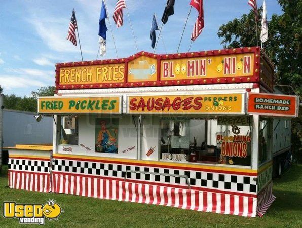 1989 - Remodeled Hitchhiker Food Trailer