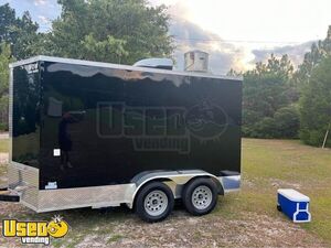 Like New - 2024 6' x 12' Food Concession Trailer Mobile Street Food Unit