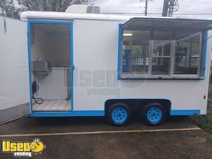 7' x 14' Wells Cargo Shaved Ice Concession Trailer | Mobile Snowball Unit