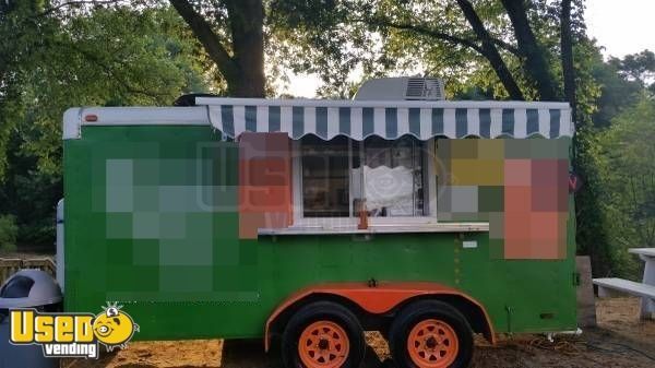 7' x 14' Food Concession Trailer