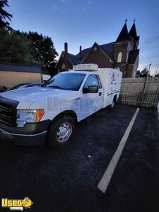 2014 Ford F150 Lunch Serving Food Truck with Heater and Refrigeration Compartments