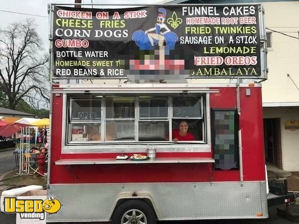 7' x 12' Food Concession Trailer