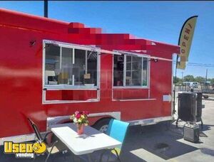 NEW - 8' x 16' Kitchen Food Concession Trailer | Mobile Food Unit