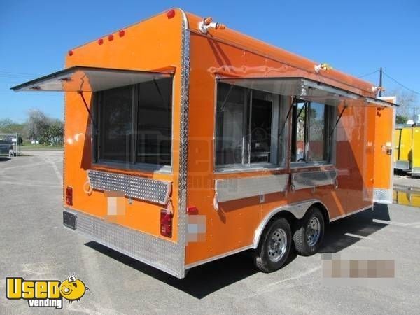 8.5' x 16' Food Concession Trailer