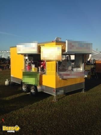 2016 - 7' x 14' Shaved Ice Concession Trailer