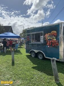 2020 - 8.5' x 12' Clean Food Concession Trailer / Spacious Mobile Kitchen