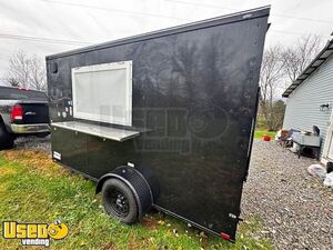 2024 6 x 12 Food Concession Trailer Mobile Vending Unit