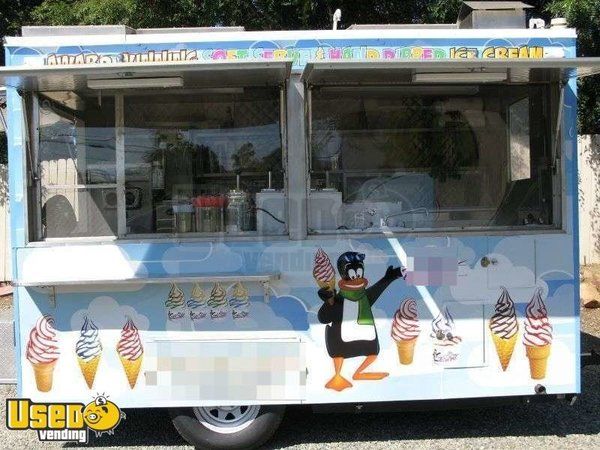 2005 - 11 x 7 Midway Ice Cream Concession Trailer