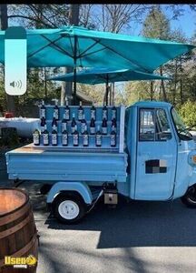 Vintage 1947 Piaggio Ape Mobile Tap Beverage 3-Wheel Truck