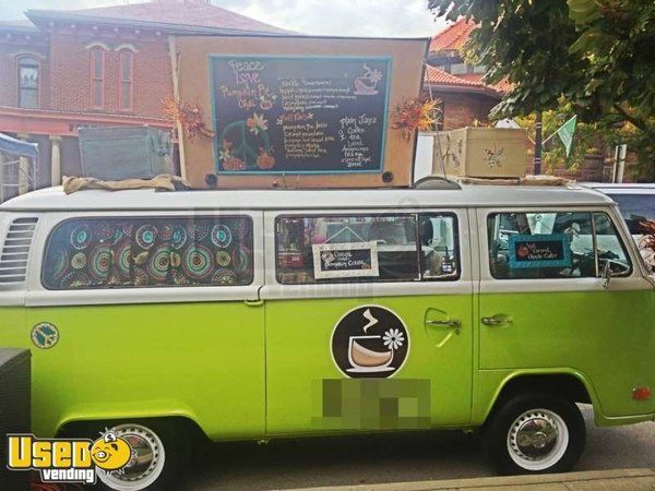 1975- VW Bus Coffee Truck- Turnkey Mobile Cafe Business