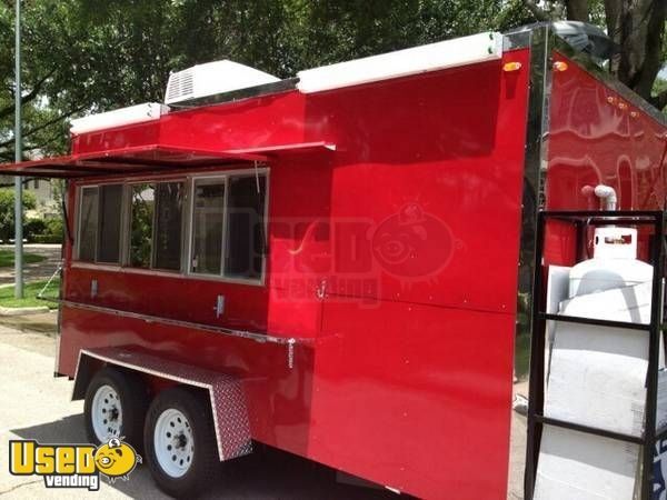 2014 - 7' x 14' Food Concession Trailer